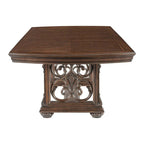 Table de salle à manger 9 pièces avec rallonge, 2 fauteuils et 6 chaises d'appoint