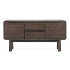 Buffet Modrest Rhea en acacia foncé moderne