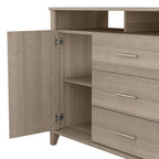 Meuble télé haut Somerset avec rangement par Bush Furniture