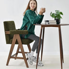 Tabouret de comptoir rembourré contemporain, unité