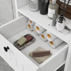 Meuble de tri de linge inclinable à un tiroir
