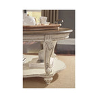 Table basse Realyn - Blanc/Marron - 48,13 L x 34 P x 19,88 H