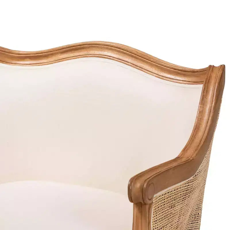 Chaise d'appoint Sylvestra Bali & Pari : assise basse, bois de bayur, rembourrage en mousse, aucun assemblage requis