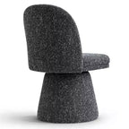 Lot de 6 chaises de salle à manger modernes sans accoudoirs, pivotantes à 360°, avec piétement tulipe, élégantes chaises d'appoint pour cuisine, salle à manger ou bureau - Panipeachy