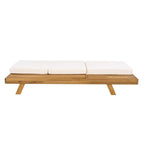 Christopher Knight Home - Ensemble de 2 chaises longues d'extérieur en bois d'acacia Michael