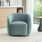 Fauteuil pivotant moderne en forme de tonneau