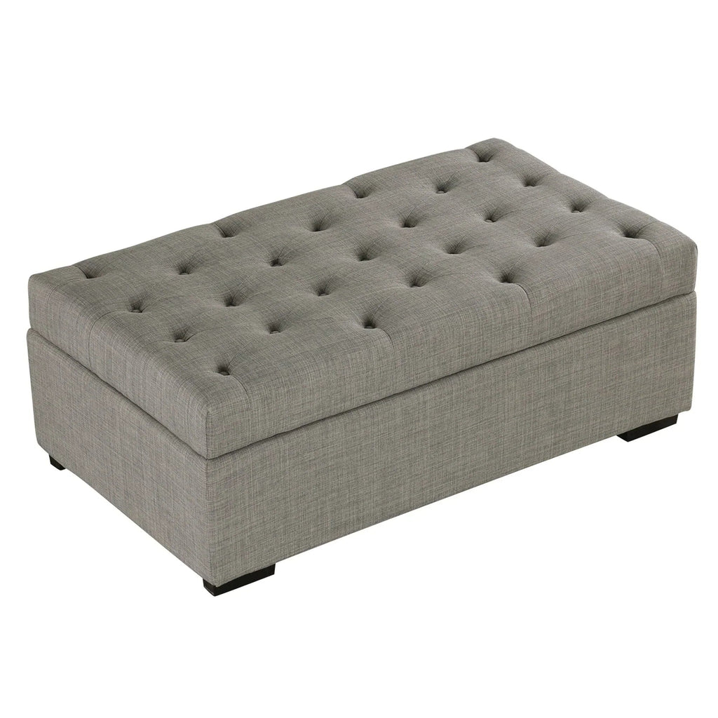 Pouf lit pliant, pouf de 126 cm avec lit pliant, pouf-lit convertible avec matelas à mémoire de forme et design capitonné