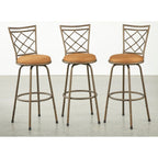 Tabourets Alyssa à hauteur réglable et pivotants Simple Living (lot de 3)
