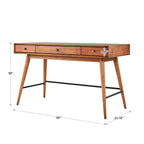 Bureau Aksel en bois à 3 tiroirs par iNSPIRE Q Modern