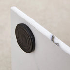 Console en verre rectangulaire, moderne et simple