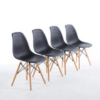 Ensemble table de salle à manger et 4-6 chaises moderne 5 pièces