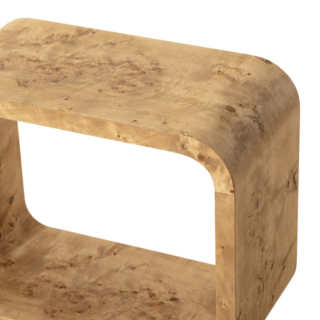 Table d'appoint moderne avec plateau rectangulaire