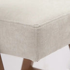 Tabouret de comptoir rembourré contemporain, unité