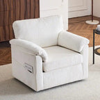 33 Fauteuils Crapaud Individuels en Velours Côtelé