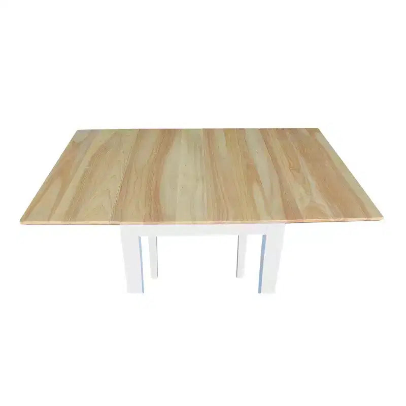 Table à manger avec rallonges expresso, 4 places