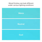 Banc d'entrée Plank+Beam, banc en bois massif pour chambre à coucher, couloir, porche, 105 cm