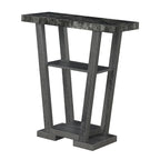 Table console Newport V avec étagères de Convenience Concepts