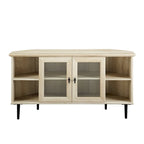 Meuble TV d'angle Middlebrook avec porte vitrée de 48 pouces