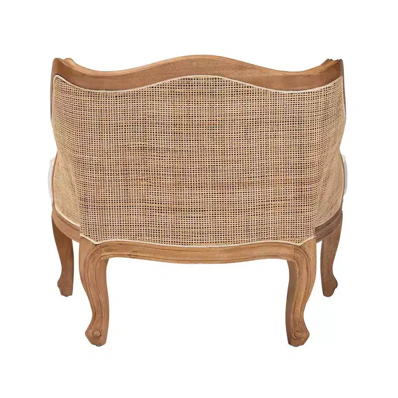 Chaise d'appoint Sylvestra Bali & Pari : assise basse, bois de bayur, rembourrage en mousse, aucun assemblage requis