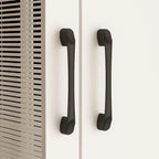 Armoire penderie avec miroir et tringle télescopique (gain de place)