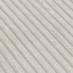 Grand canapé modulaire sectionnel en velours côtelé, en forme de U, 4 places avec 2 poufs et 5 oreillers