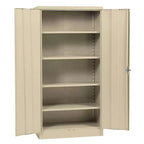 Armoire autoportante en acier Edsal 36 la x 18 P x 72 H beige