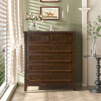Buffet en bois massif avec tiroirs peints par pulvérisation, meuble de rangement de vaisselle/buffet/console/casier de rangement