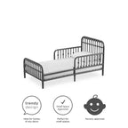 Lit de tout-petit en métal Ivy Monarch Hill de Little Seeds