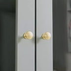 Armoire de rangement de cuisine sur pied Whisen 71H, grand buffet de salle à manger avec 6 portes et étagères réglables