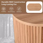 Table basse relevable de 47,2 po, table de salon ovale en bois avec rangement caché, table basse moderne pour salon, chambre à coucher ou bureau