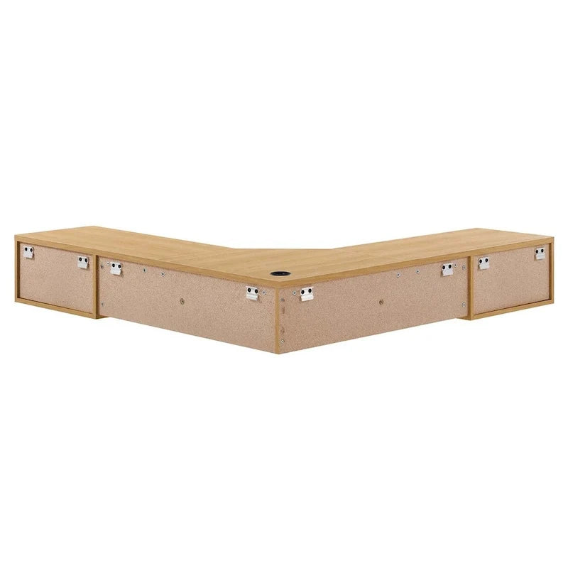 Bureau d'angle mural Render