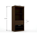 Ensemble de 2 armoires de coin Mulberry 3.0 modernes