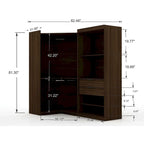 Ensemble de 2 armoires de coin Mulberry 3.0 modernes