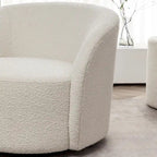 Fauteuil pivotant rembourré KINWELL de 86 cm de large (lot de 2)