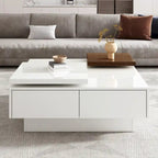 Table basse carrée moderne en bois