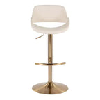 LumiSource Lot de 2 tabourets de bar réglables Fabrico en PU