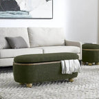 Banc de rangement ottoman, banc de lit ottoman rembourré avec rangement et assise, grand banc de rangement pour couvertures