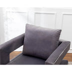 Fauteuil d'appoint contemporain rembourré Lenola de Roundhill Furniture