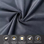 Canapé-lit gigogne 3-en-1 King Size Whisen Velvet et canapé convertible avec pouf mobile, design capitonné