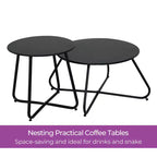 Ensemble de patio extérieur 5 pièces en osier GRANDPATIO avec causeuse