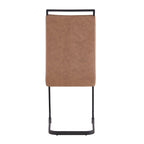Chaises de salle à manger modernes en similicuir PU, lot de 4