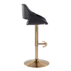 LumiSource Lot de 2 tabourets de bar réglables Fabrico en PU