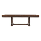 Table de salle à manger 9 pièces avec rallonge, 2 fauteuils et 6 chaises d'appoint