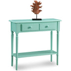 Leick Home Coastal, Console étroite de couloir à un tiroir