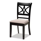 Lot de 4 chaises de salle à manger Clarke - Baxton Studio