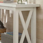 Console Homestyles Seaside Lodge blanc cassé