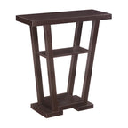Table console Newport V avec étagères de Convenience Concepts