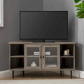 Meuble TV d'angle Middlebrook avec porte vitrée de 48 pouces