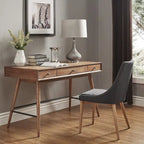 Bureau Aksel en bois à 3 tiroirs par iNSPIRE Q Modern