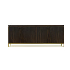 Meuble d'appoint Clihome Furniture en bois à 4 portes
